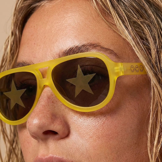 Aviator Series - Sunlight Yellow | Golden Hour - SmileyWorld