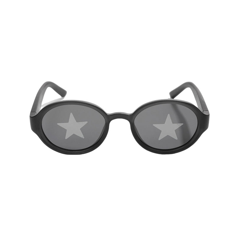 Oval Kids Sunglasses Obsidian Black | 6 - 12+ Years - SmileyWorld