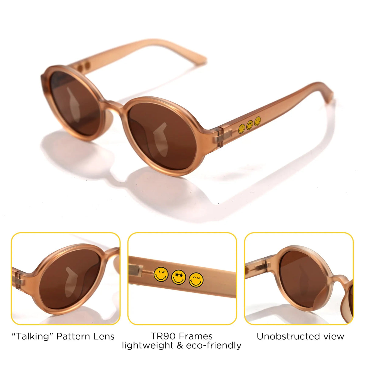 Oval Series - Acorn Brown | Family Matching (Kids & Adults) - SmileyWorld