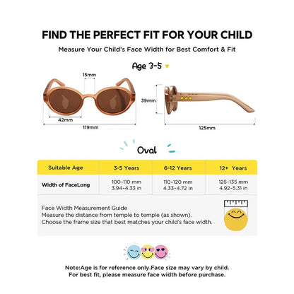 Oval Series - Acorn Brown | Family Matching (Kids & Adults) - SmileyWorld