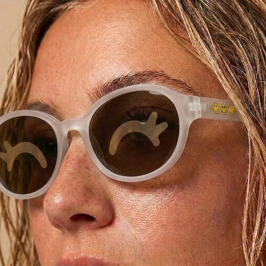 Oval Series - Snow White | 90s Retro Vibe - SmileyWorld