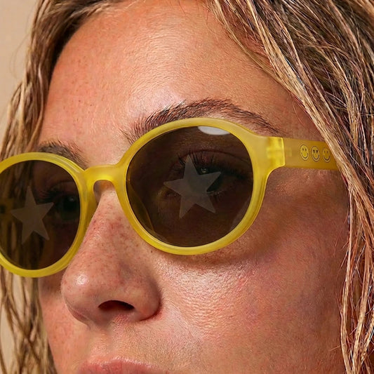 Oval Series - Sunlight Yellow | Dopamine Pop - SmileyWorld