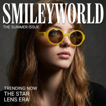 Oval Series - Sunlight Yellow | Dopamine Pop - SmileyWorld