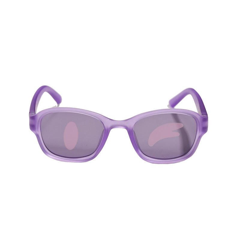 Square Kids Sunglasses Coral Purple | 3 - 12 Years - SmileyWorld