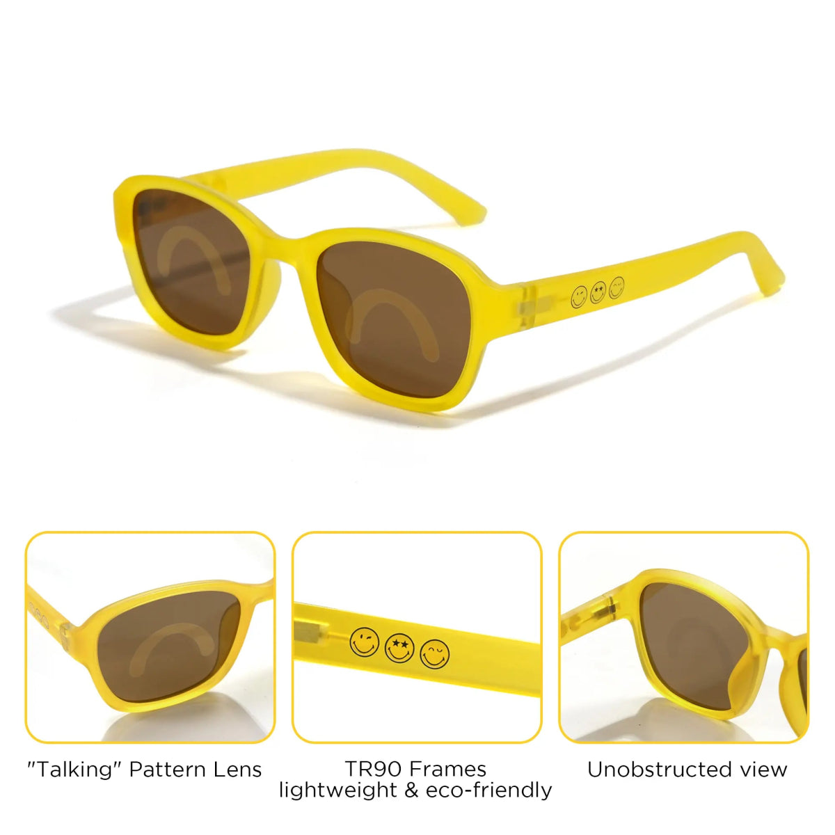 Square Series - Sunlight Yellow | Family Matching (Kids & Adults) - SmileyWorld